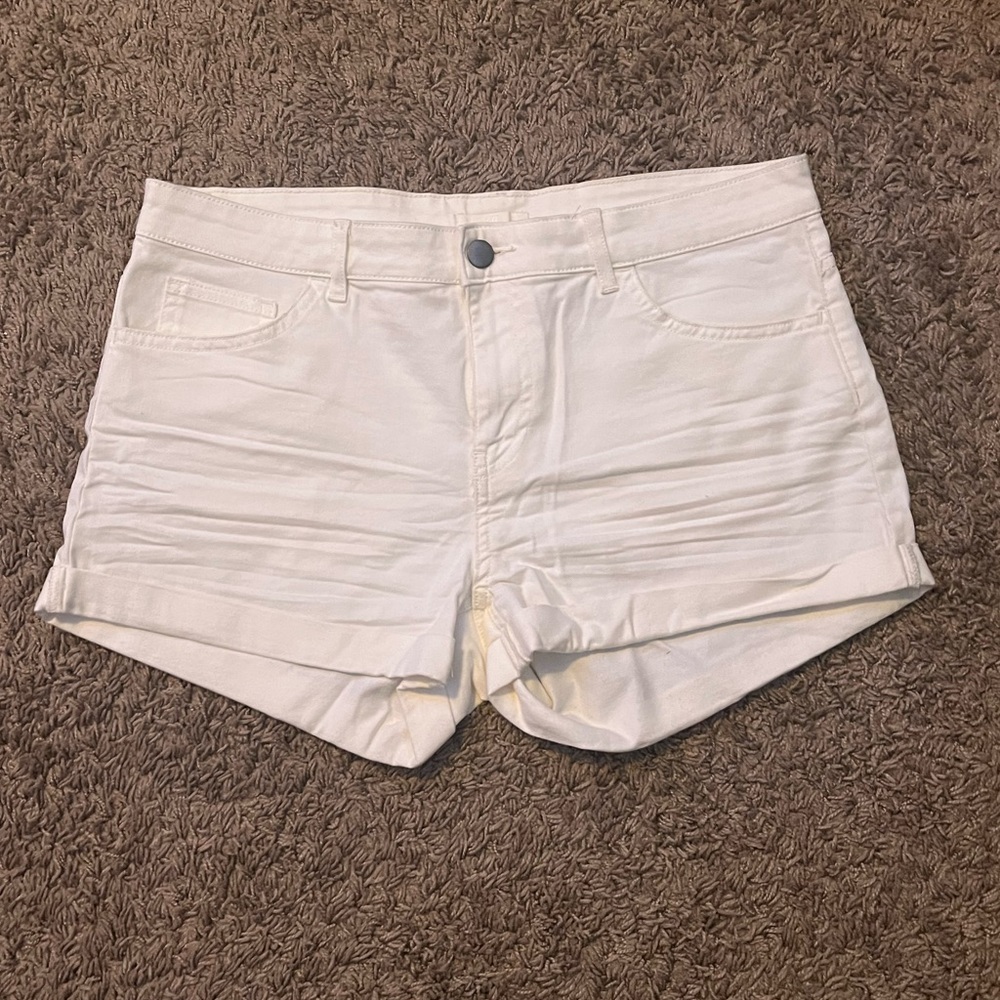 White Shorts